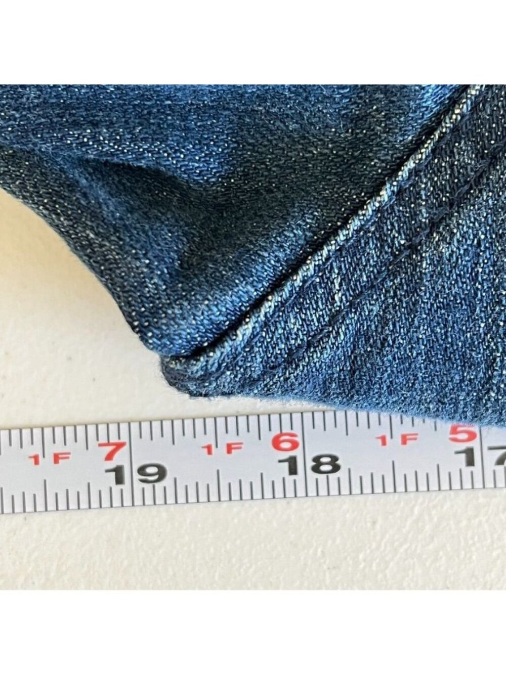 Pilcro and the Letterpress Distressed Denim Jacket Anthropologie Women’s Large - Picture 9 of 13